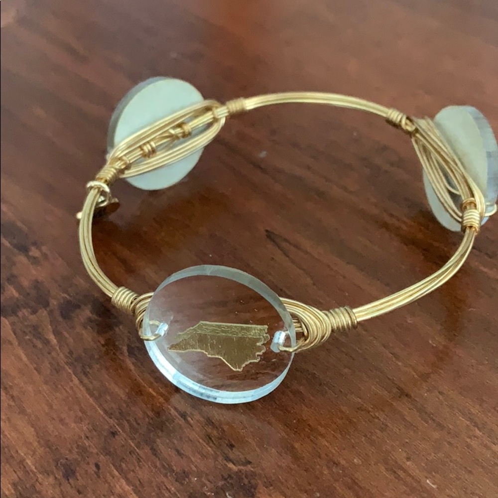 NC gold wire bracelet